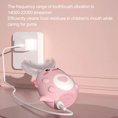 U Shaped Electric Child Toothbrush