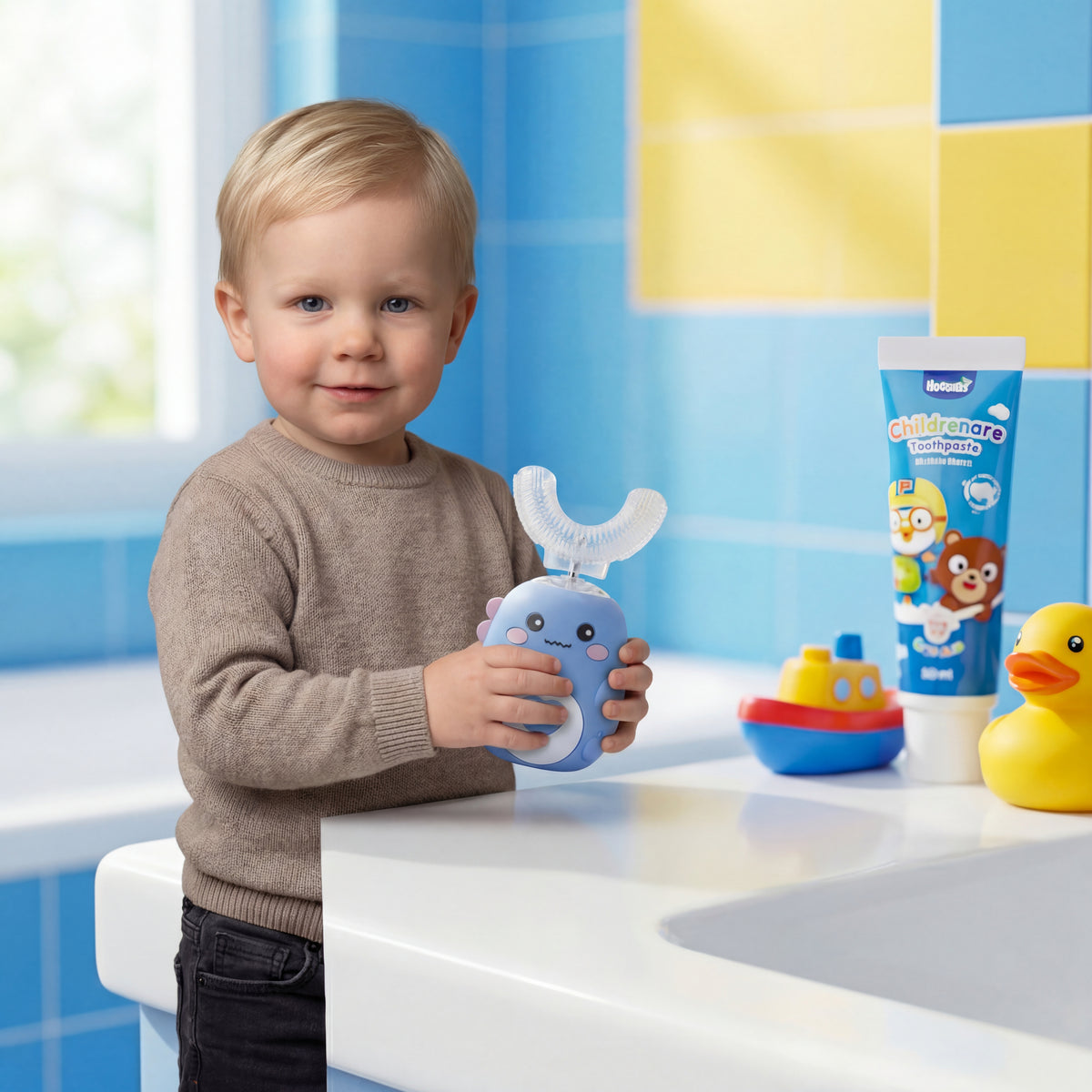 U Shaped Electric Child Toothbrush