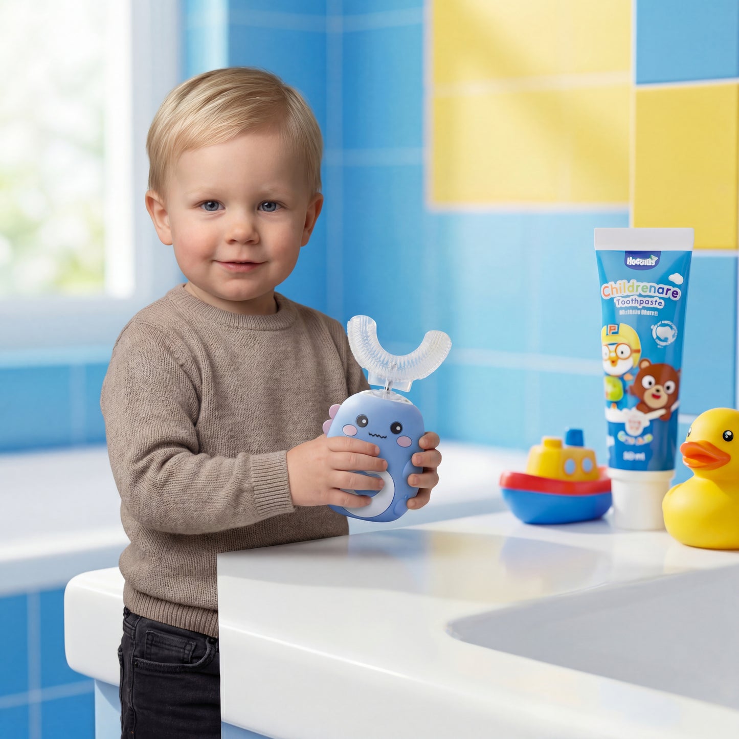 U Shaped Electric Child Toothbrush